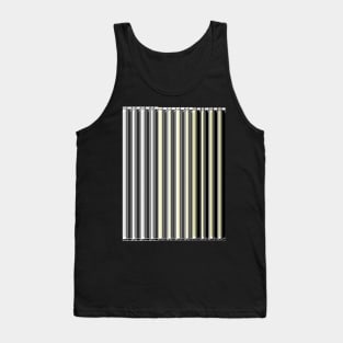 Black and white stripe pattern Tank Top